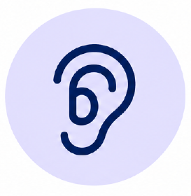 Listening ear